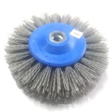 Vente chaude en gros de 80 grains en bois polonais Brosse de disque de jeu d&#39;agrafes pour 9741 Machine Vente chaude en gros 80 grains en bois polonais Brosse de disque de plage de bois pour 9741 Machine